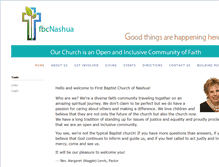 Tablet Screenshot of fbcnashua.org